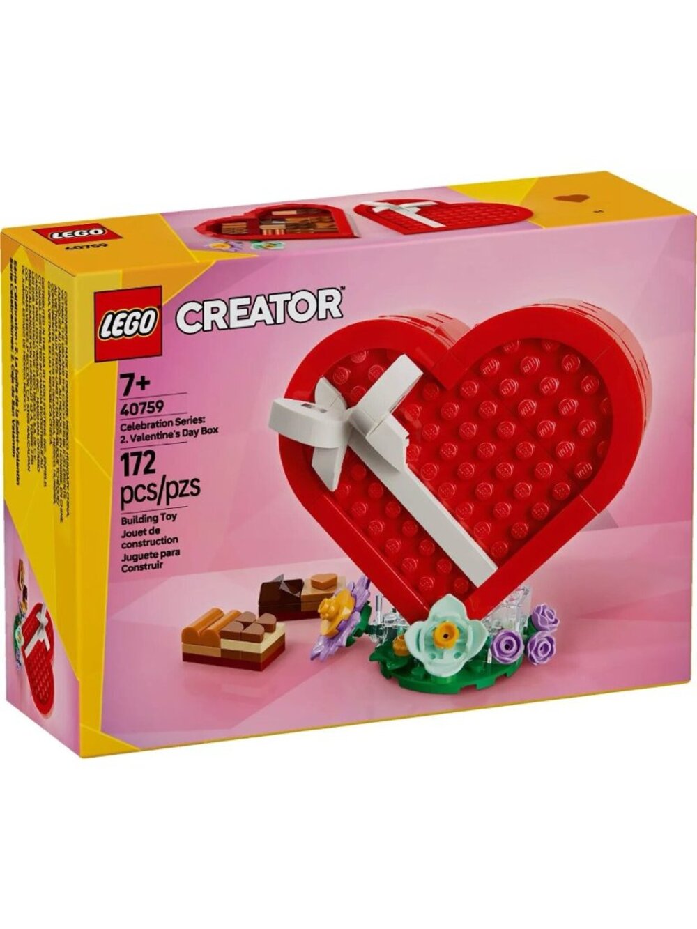LEGO 40759 Creator Celebration Series  Valentine's Day Box 172pcs New